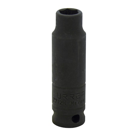 Urrea 3/8" Drive 6-Point Impact Deep Socket 3/8" 7712H